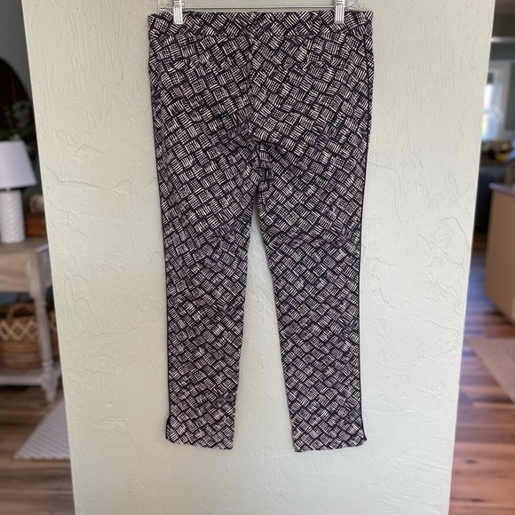 Anthropologie Cartonnier Charlie Blue ankle pants size 6 - Picture 11 of 11